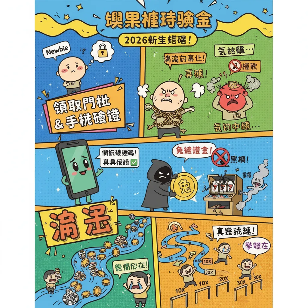 新手必看：娛樂城體驗金領取門檻與手機驗證教學