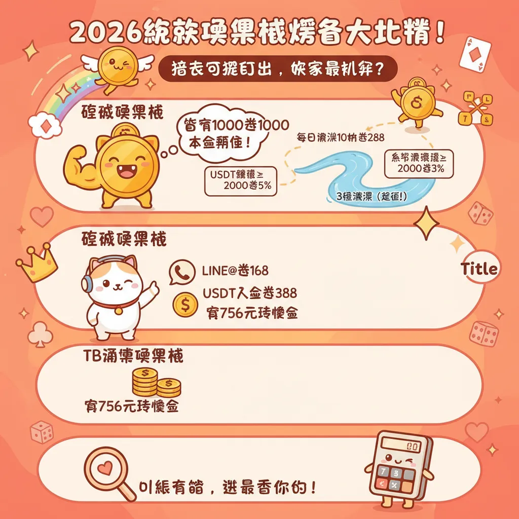 2026年5大娛樂城獎金比一比：誰送最多、誰最好領？