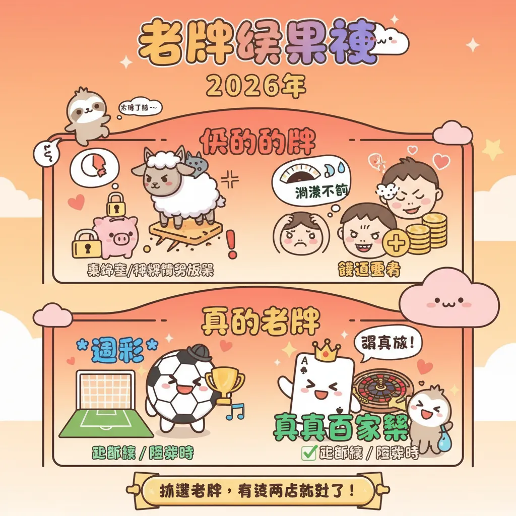 老牌娛樂城怎麼選？看懂運彩與真人百家樂評價