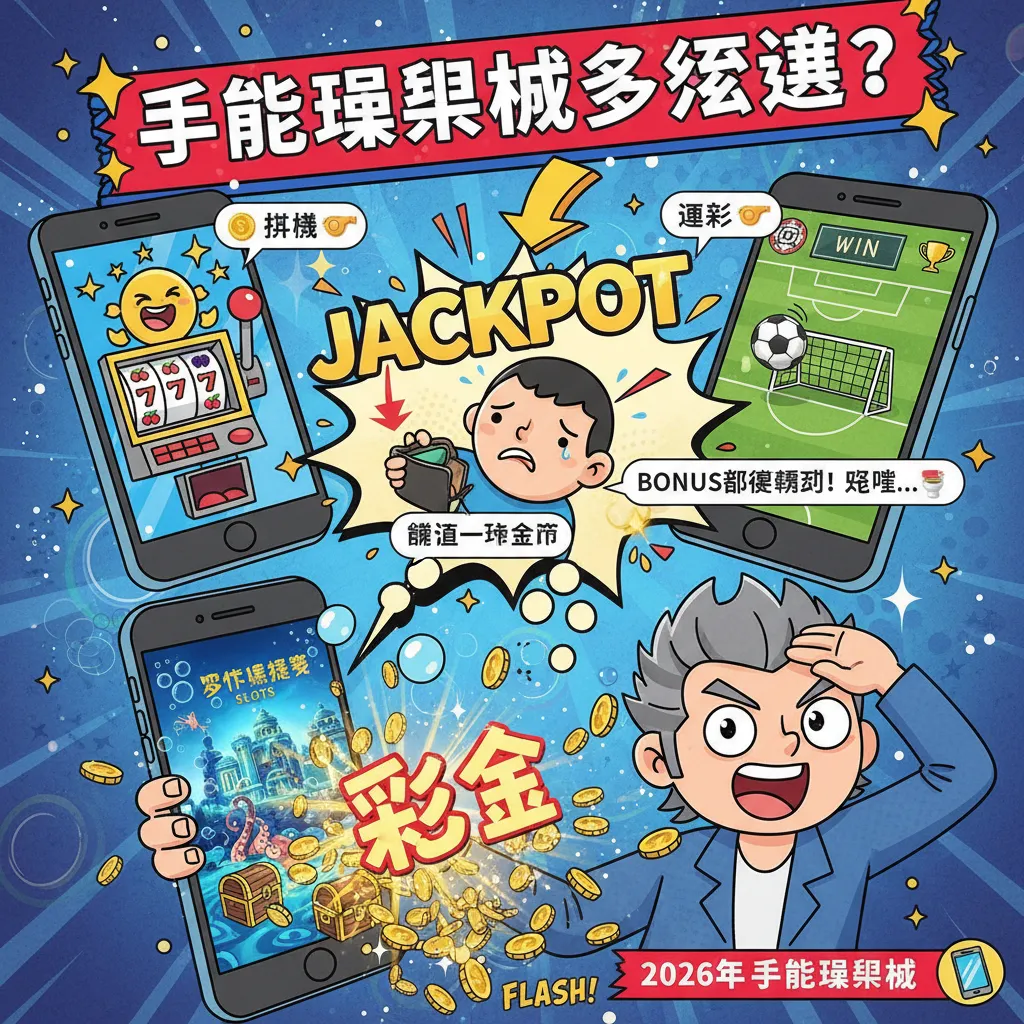 手機娛樂城怎麼選？從拉霸機到運彩攻略一次看
