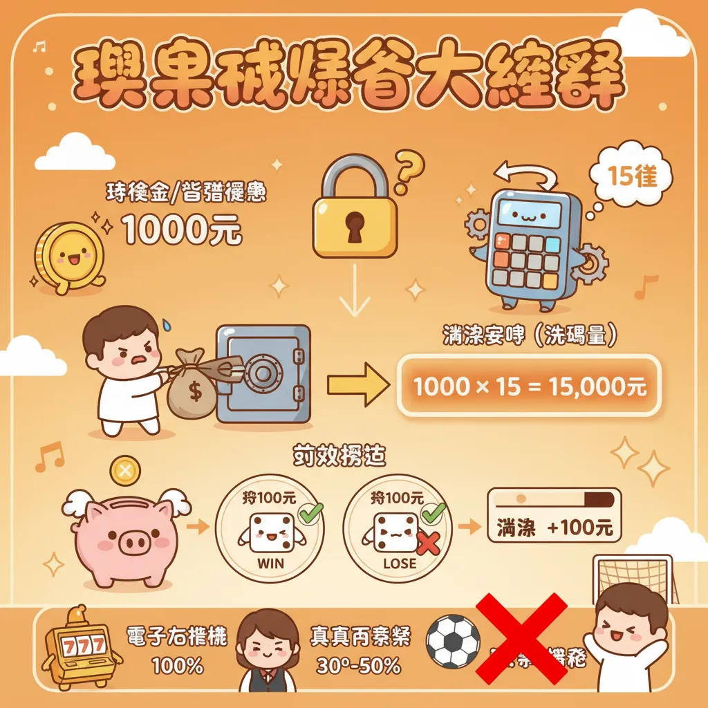 流水陷阱全解析：如何計算才能順利出金？