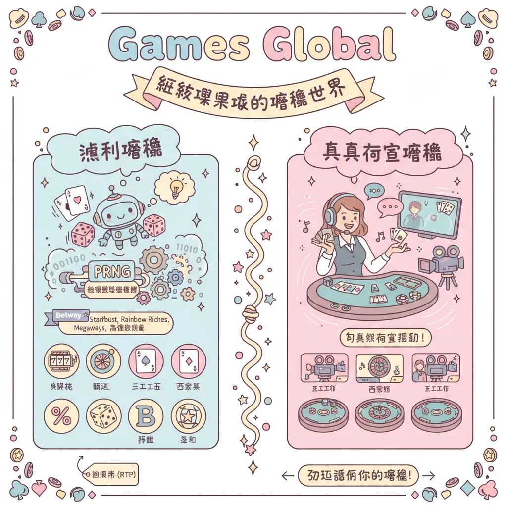 線上娛樂城遊戲類型全解析：從虛擬到真人，玩法一次搞懂