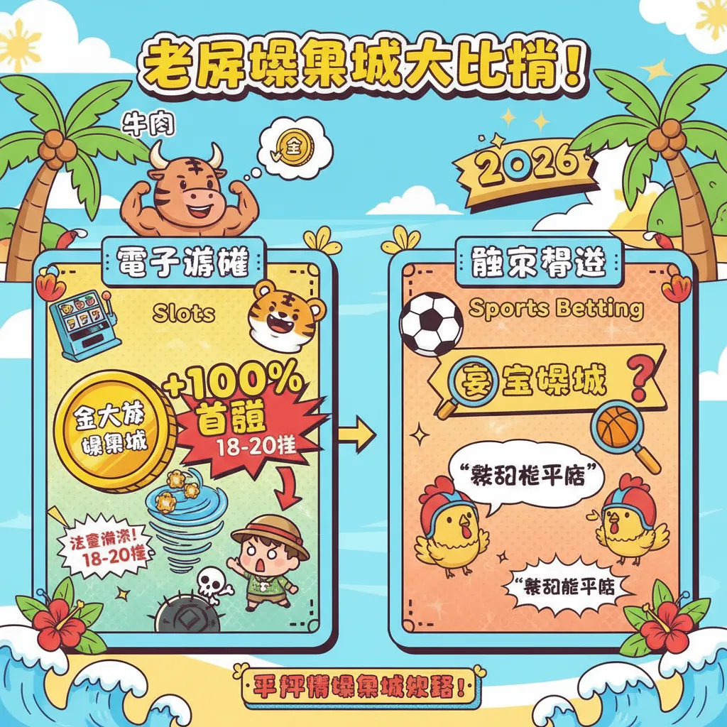 老牌娛樂城平臺評比：電子遊戲與體育投注優惠全攻略